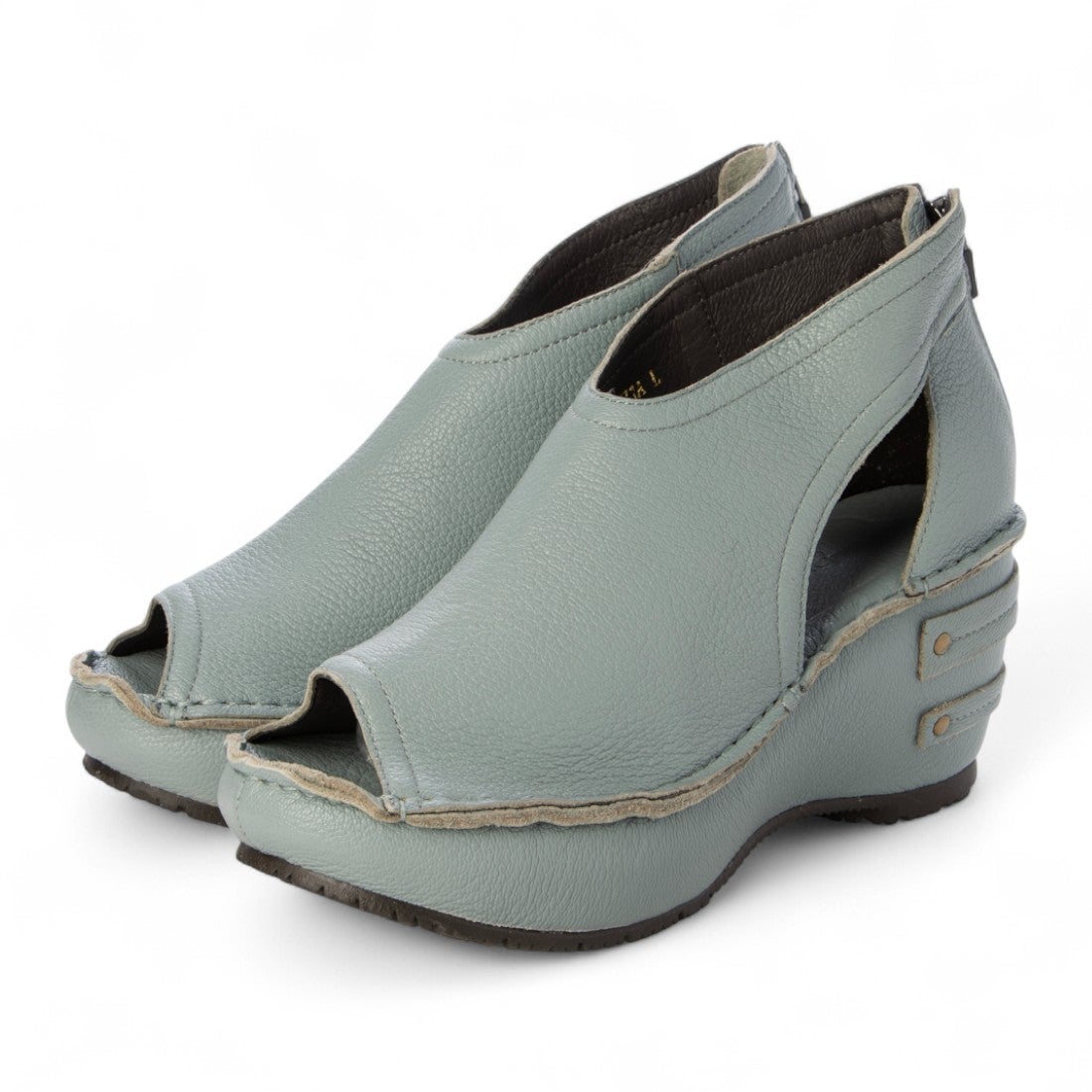 ヒナ デイグリーン 日本製 育てるレザー きれいに魅せる 厚底 ショップ