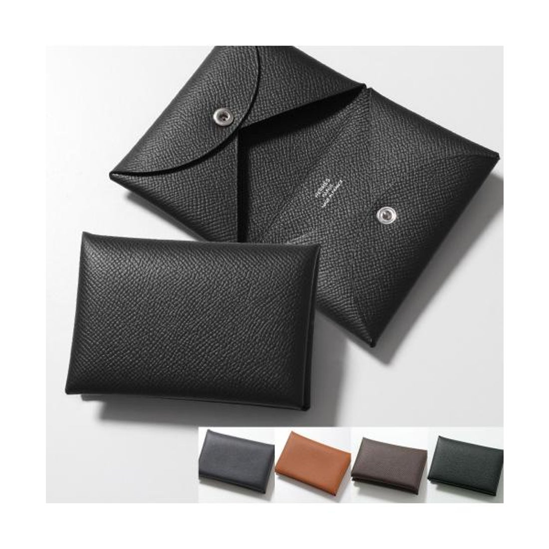 エルメス Hermes HERMES カードケース CALVI カルヴィ パスケース