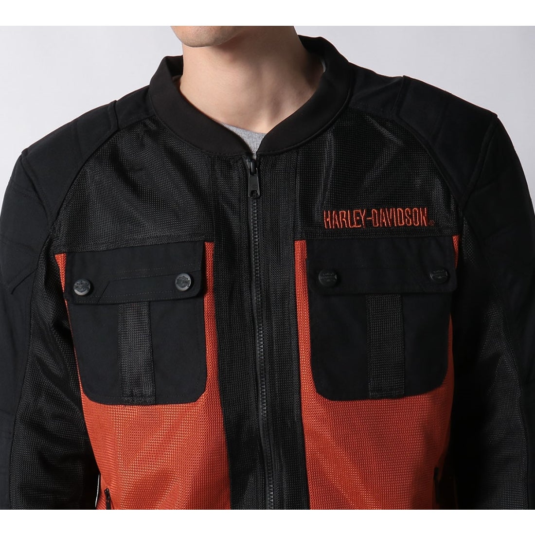 ゼファーメッシュジャケット（ファスナーで広げることができるライナー