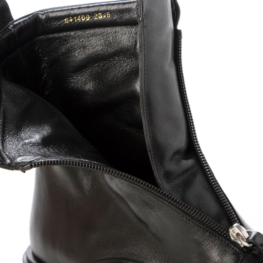 ヒミコ 卑弥呼 トラックソールフロントジップブーツ/641409 （ブラック