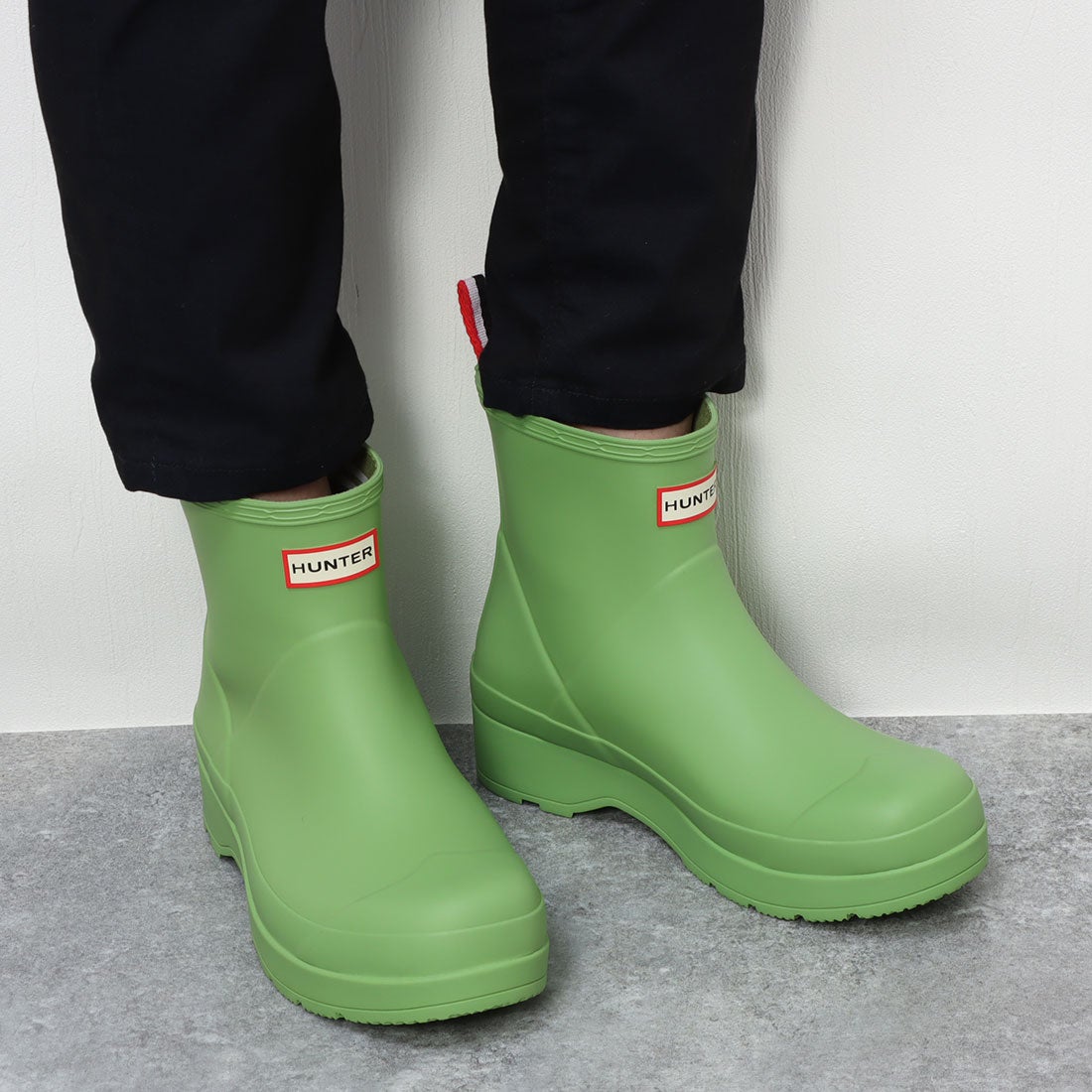 ハンター HUNTER 【メンズ】プレイブーツショート（BLK） -waja bazar