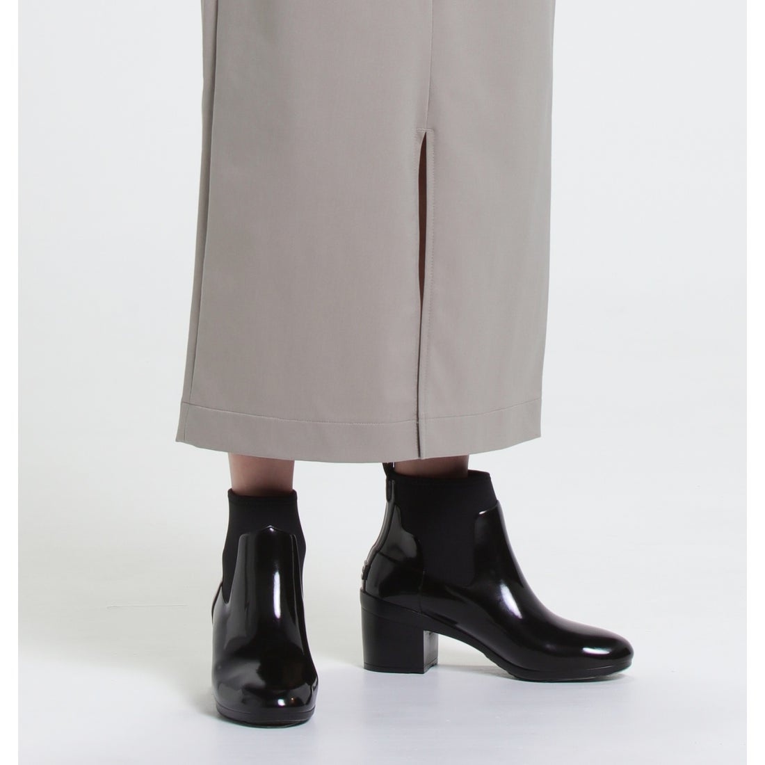 ハンター HUNTER 【レディース】リファインドミッドヒールグロス （BLK