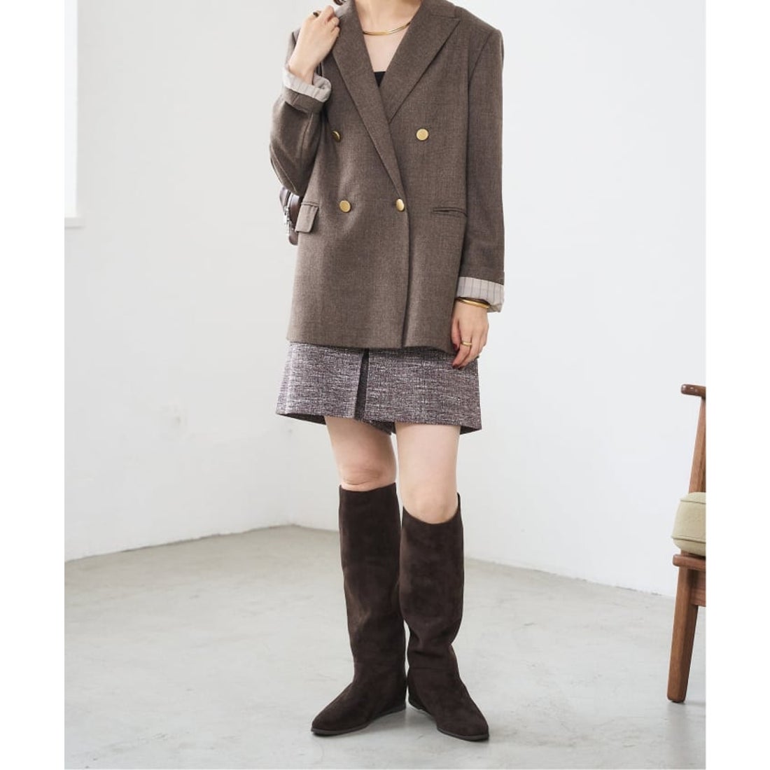 ル タロン LE TALON 《追加》2cmワイドシャフトロングブーツ