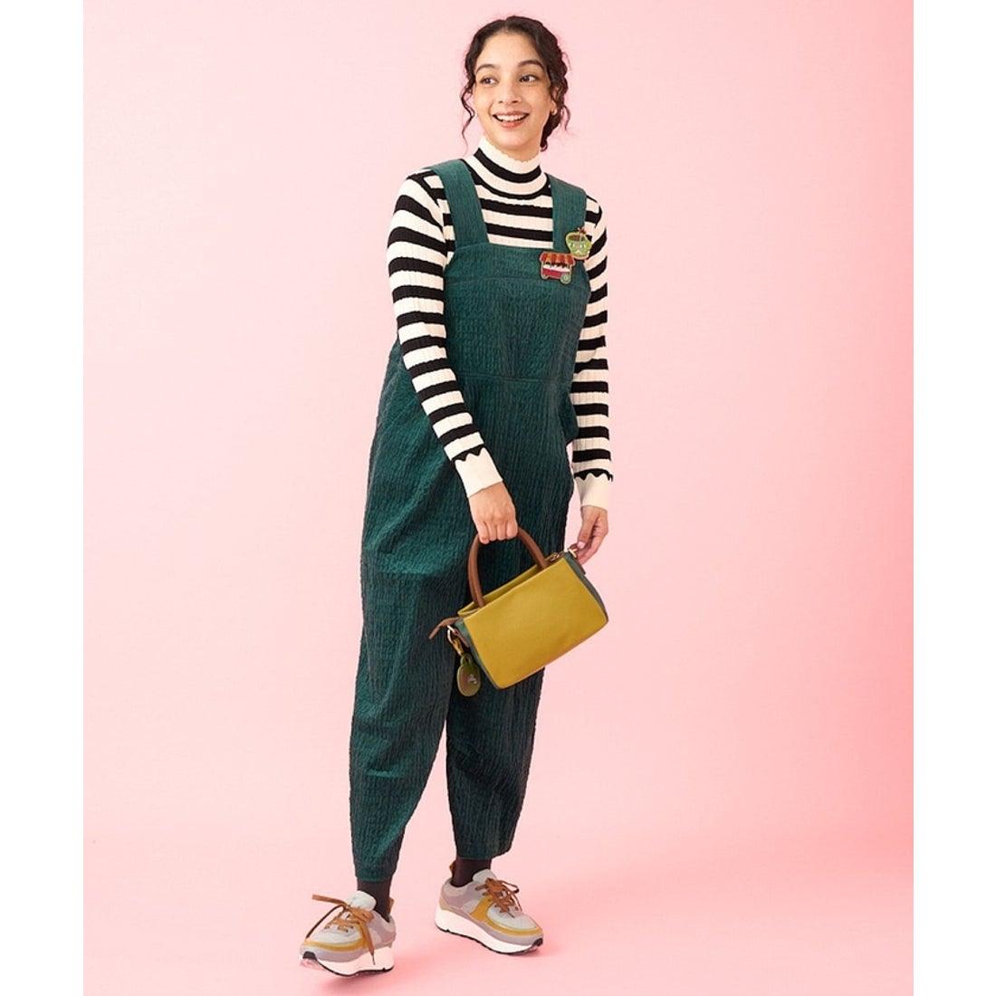 ballaholic ダークグリーン オーバーオール ballaholic ダークグリーン