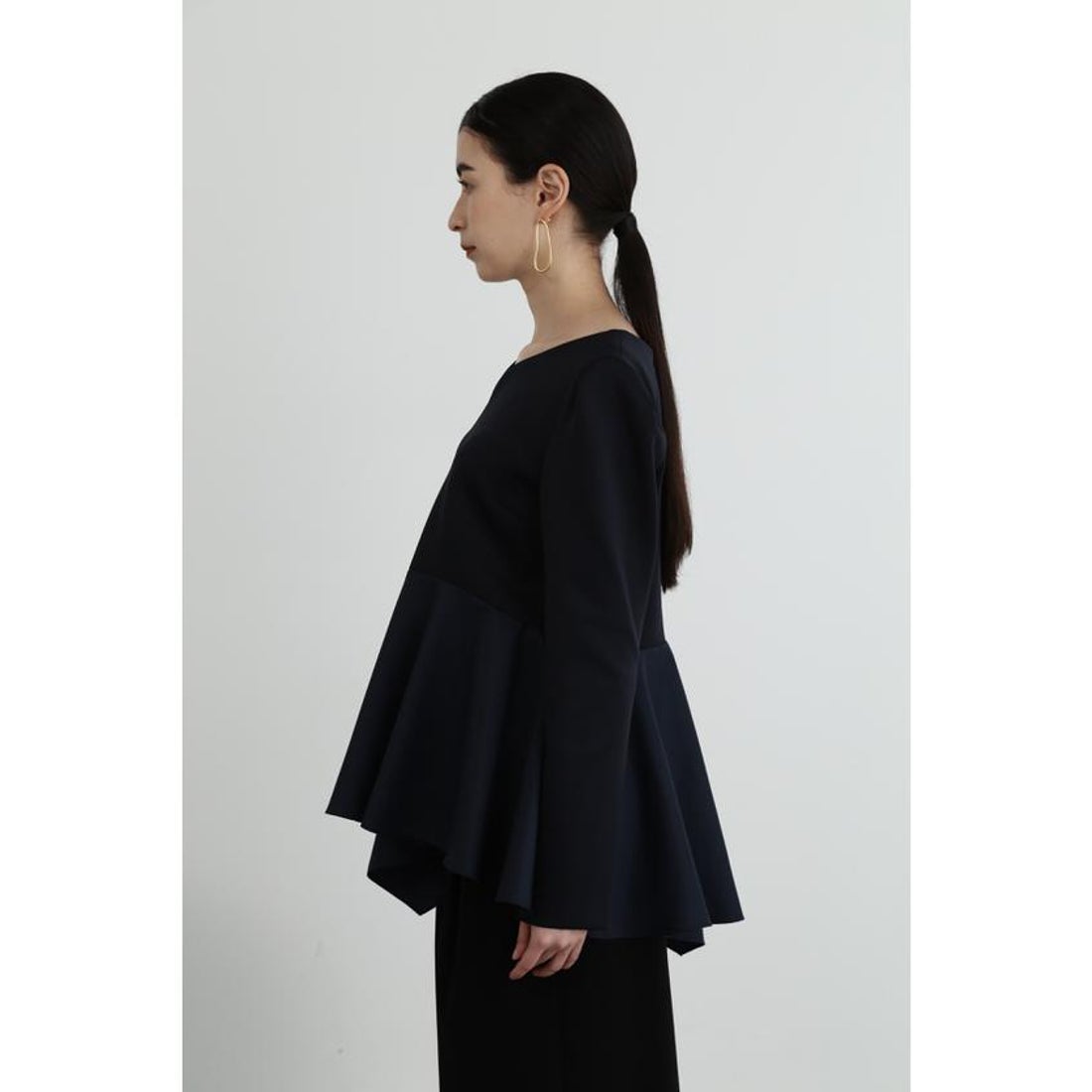 ジル スチュアート JILL STUART ストレッチダブルクロスタフタコンビ