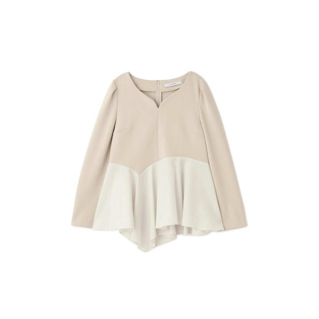 ジル スチュアート JILL STUART ストレッチダブルクロスタフタコンビ