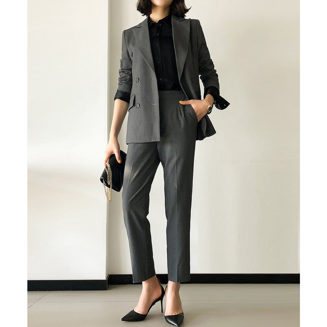 スマイルオーキッド SMILE ORCHID ダブルテーラードジャケット