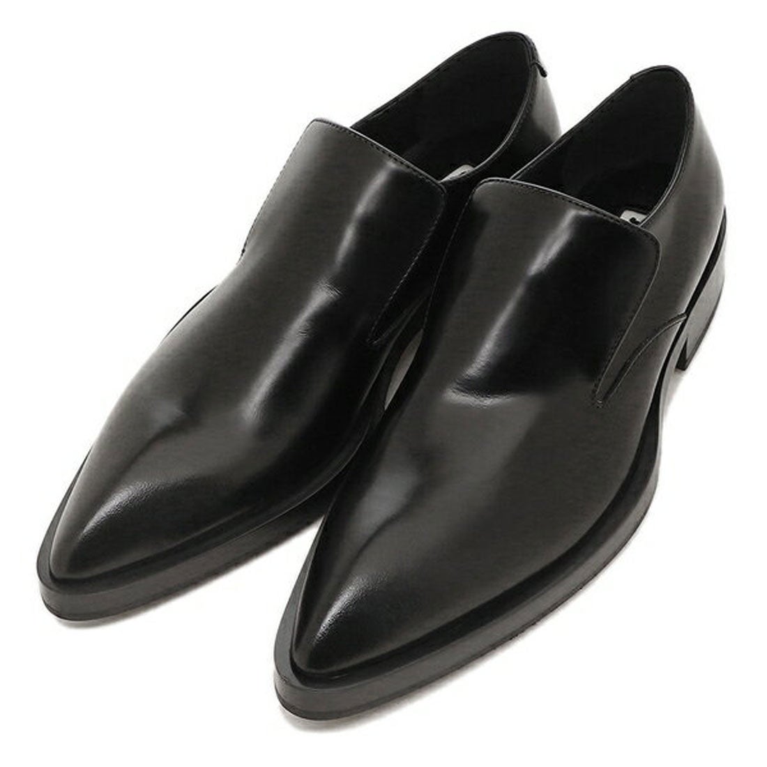ジルサンダー Jil Sander ローファー ポインテッドトゥ ブラック