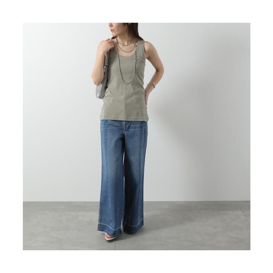 ジルサンダー Jil Sander JIL SANDER+ タンクトップ J40FV0106 JTN356