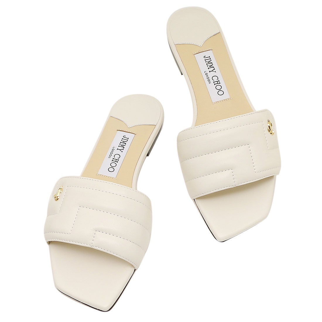 ジミー チュー JIMMY CHOO サンダル ミュール フラットシューズ