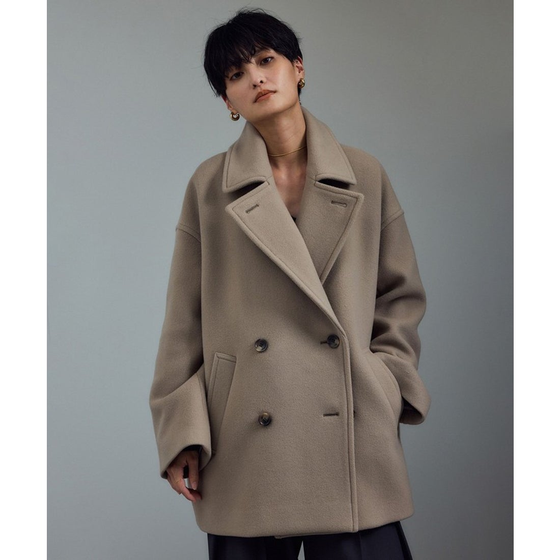 サロン アダム エ ロペ SALON adam et rope' 【WEB限定】MANTECOウール