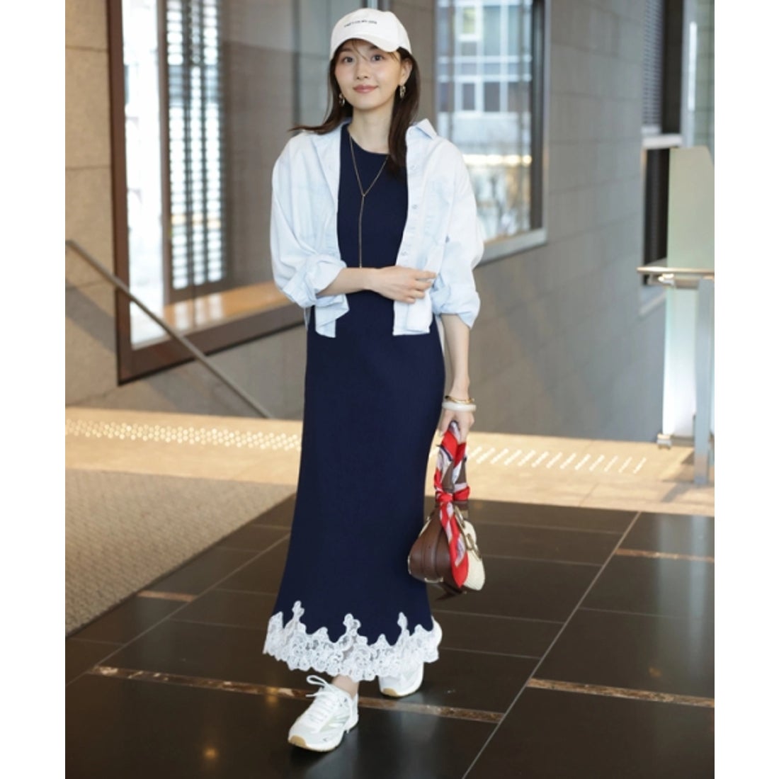 ジャスグリッティー JUSGLITTY クロップドデニムシャツ （ピンク