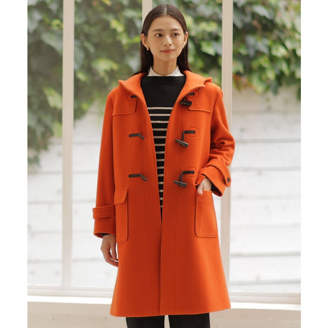 ジェイ プレス レディス J.PRESS LADIES Jackal 140sソフトメルトン