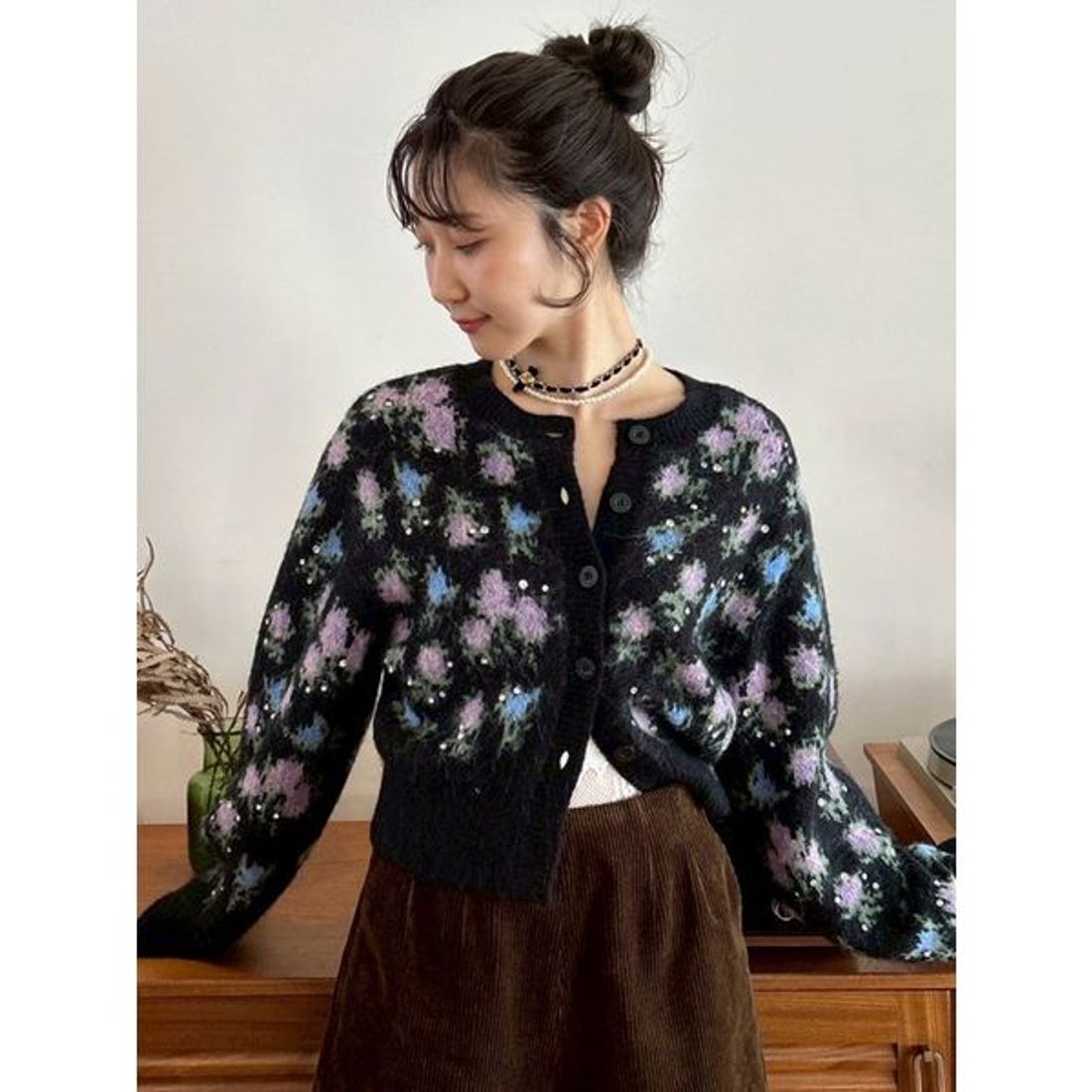 リリーブラウン LILY BROWN 【LILY BROWN ×ANNA SUI】ジャガード