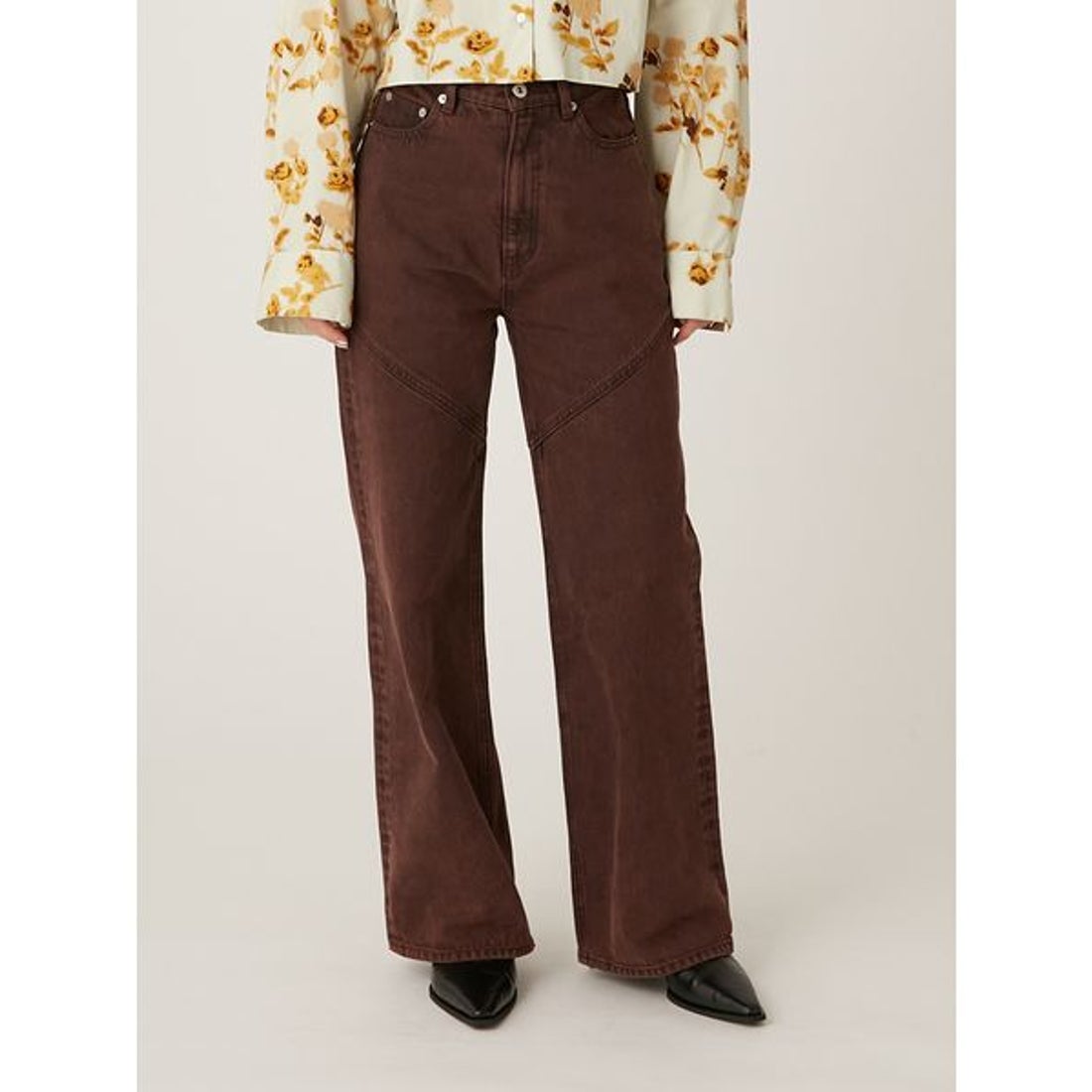 リリーブラウン LILY BROWN 【WEB限定00サイズあり】セミフレア