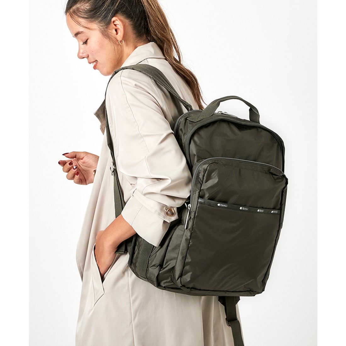 レスポートサック LeSportsac ESSENTIAL CARRYALL BP （グラベルC