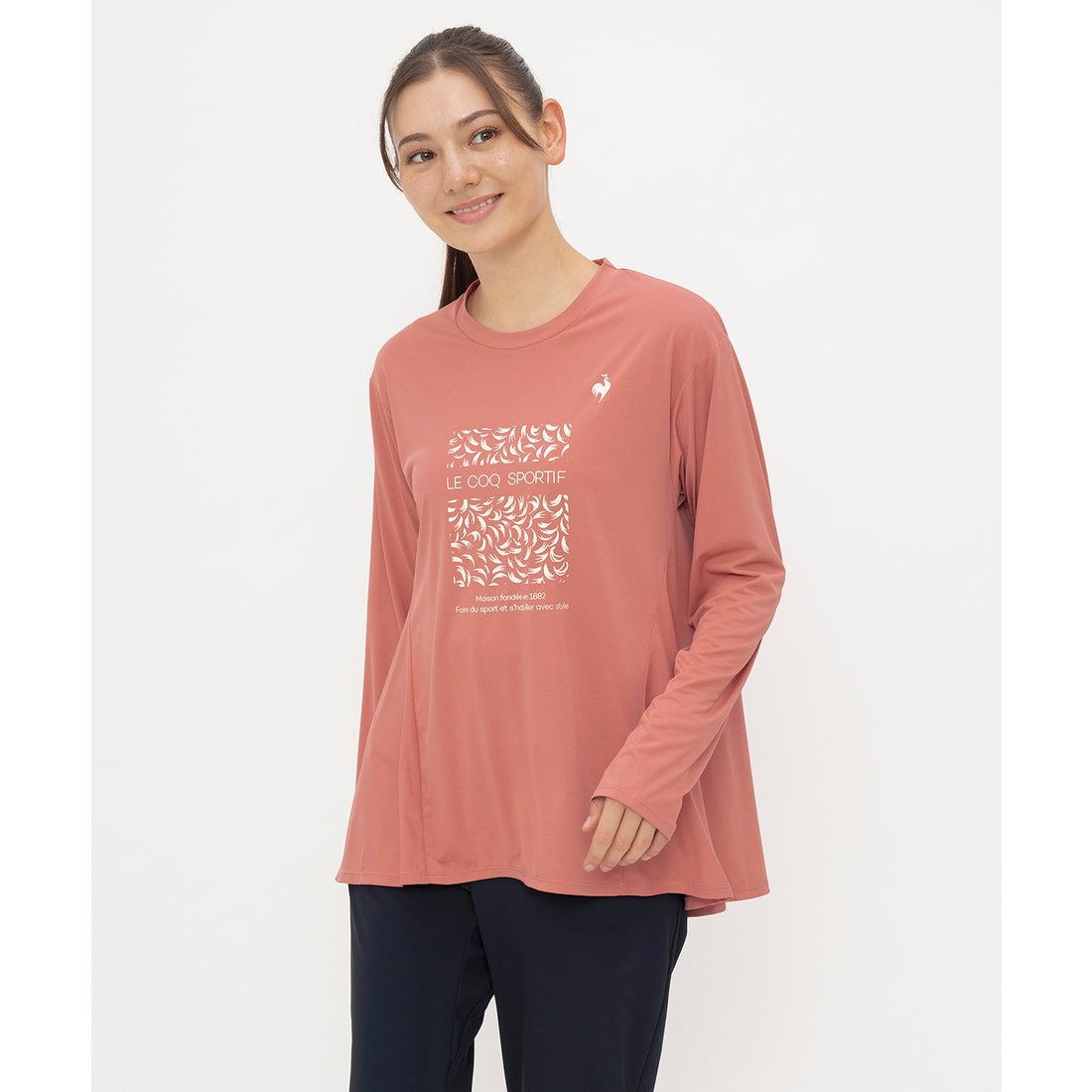 ルコックスポルティフ le coq sportif サンスクリーンNIR長袖Tシャツ