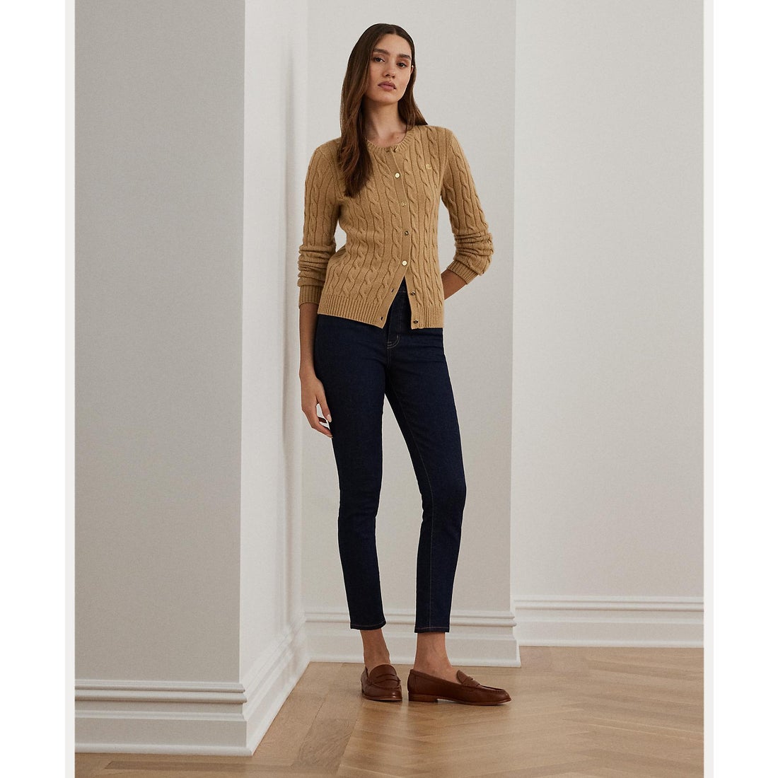 ローレン ラルフ ローレン LAUREN RALPH LAUREN ケーブルニット ウール