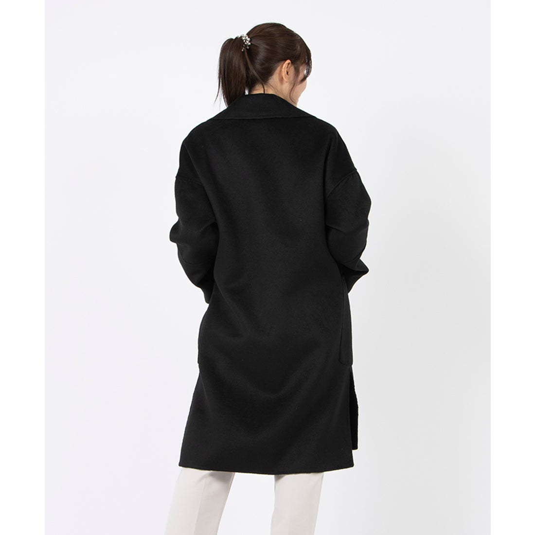 マダム ジョコンダ MADAM JOCONDE ウールダブルフェイス リバーコート
