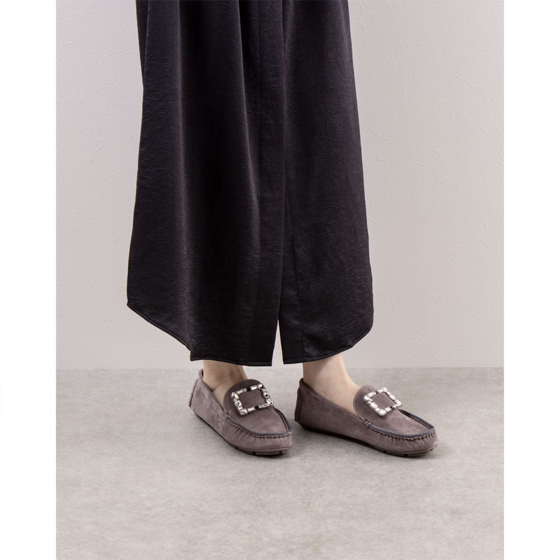 ランバン オン ブルー LANVIN en Bleu ビジューモチーフドライビング