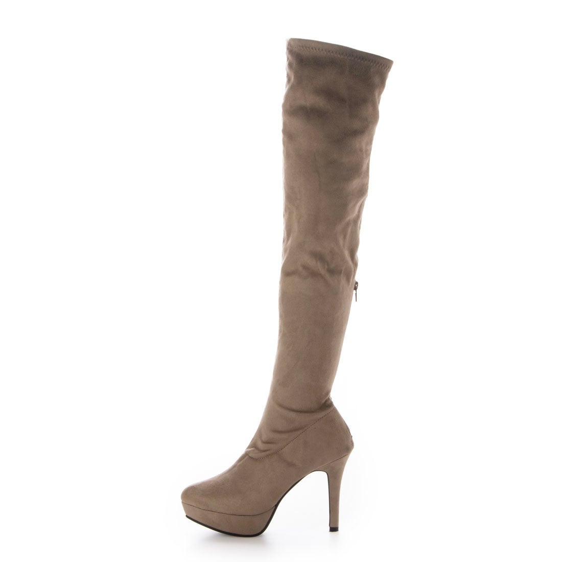 リップサービス LIP SERVICE 2wayレングス スエードニーハイブーツ