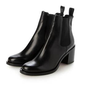 ルカ グロッシ Luca Grossi サイドゴアショートブーツ （ブラック