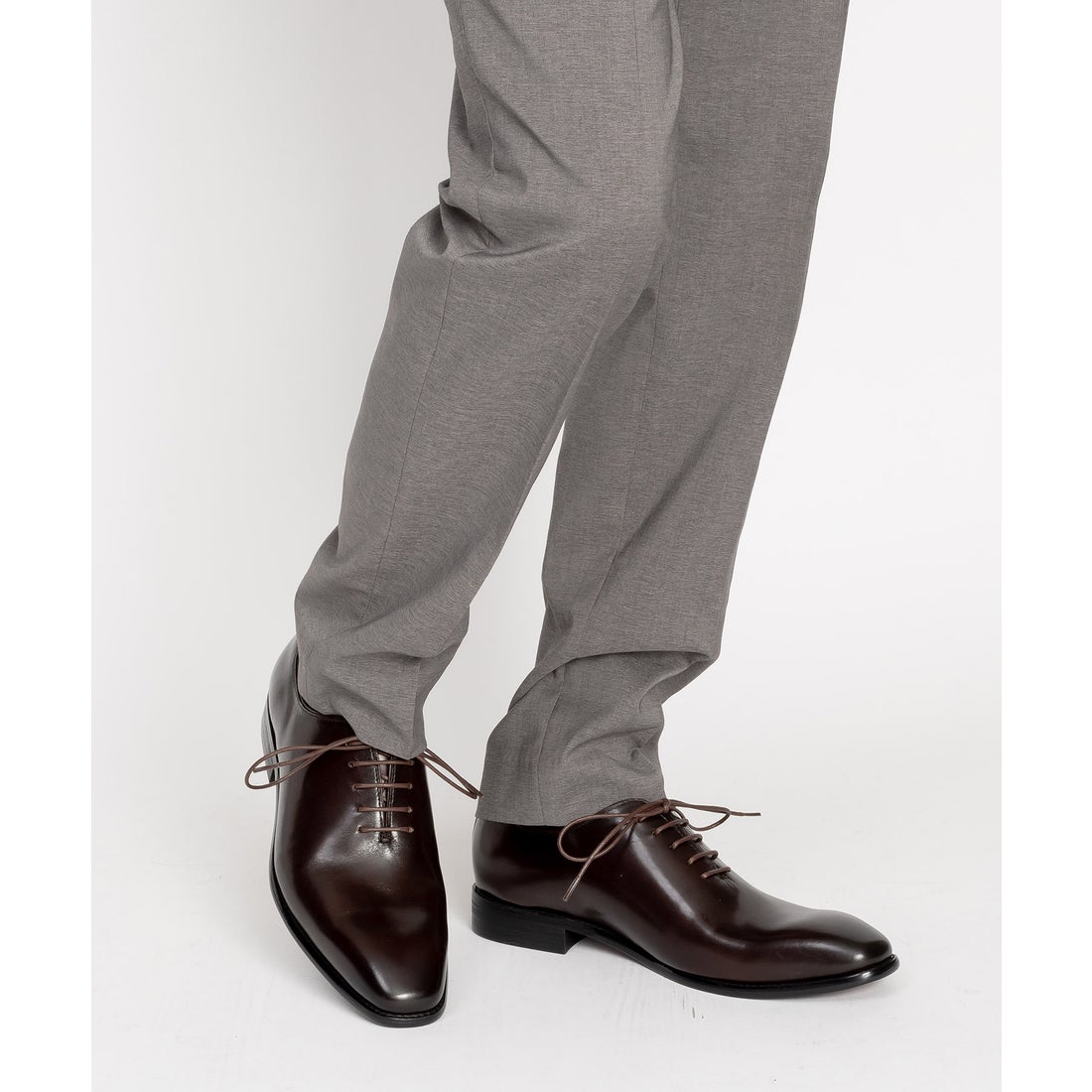 ルシウス LUCIUS ホールカット レザー ドレスシューズ / プレーントゥ