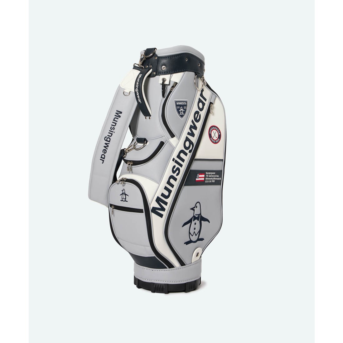 マンシングウェア MUNSINGWEAR キャディバッグ（9.5型） -デサント