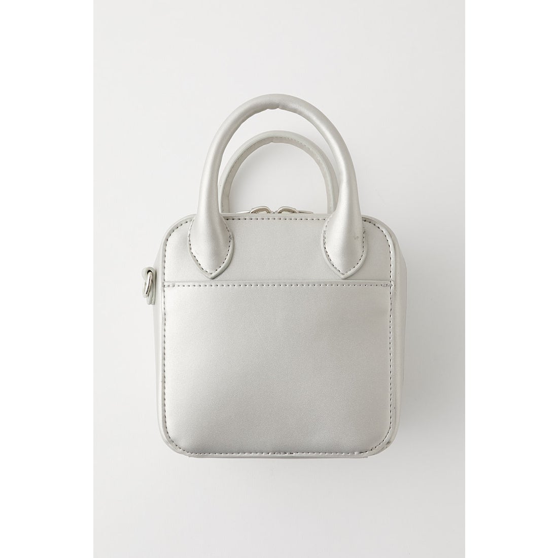 MOUSSY マウジー moussy SQUARE MINI SHOULDER BAG （シルバー） -靴