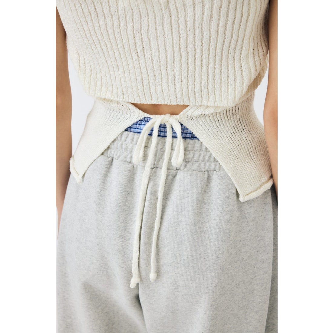 MOUSSY FRONT BUTTON ニットキャミ BLK -ファッション通販 FASHION WALKER