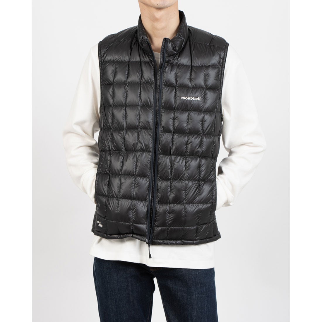 モンベル mont-bell ダウン ベスト （ブラック） - ファッション通販 d