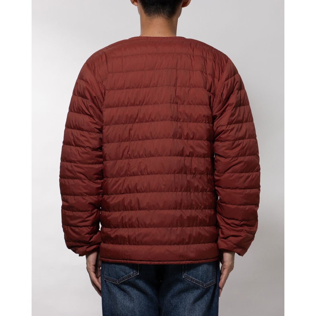 モンベル mont-bell ダウンジャケット （ワインレッド