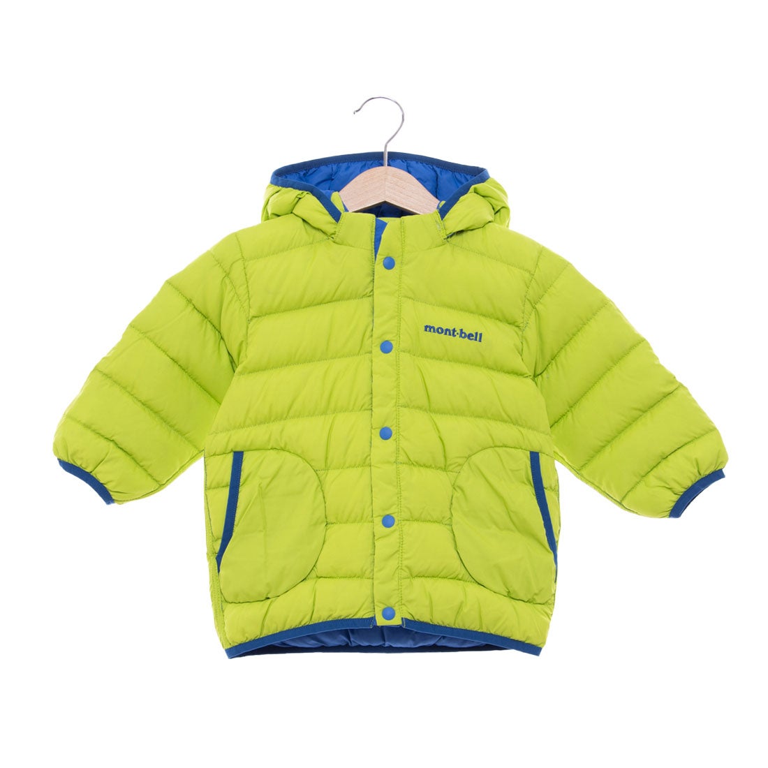 モンベル mont-bell ネージュダウン パーカ Baby's （ブルー