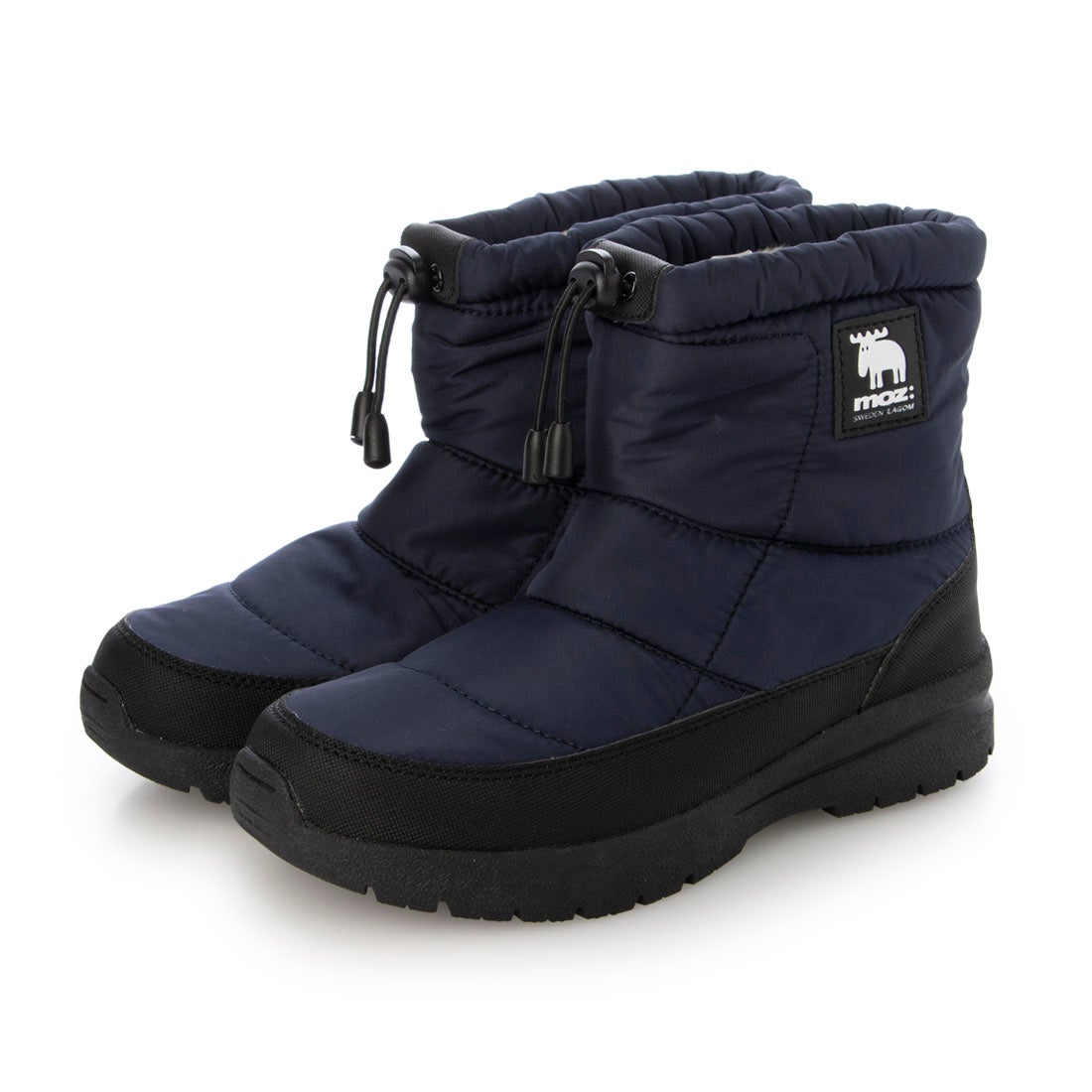モズ moz MOZブーツ mz5390 （NAVY） -waja bazar - 海外ファッション
