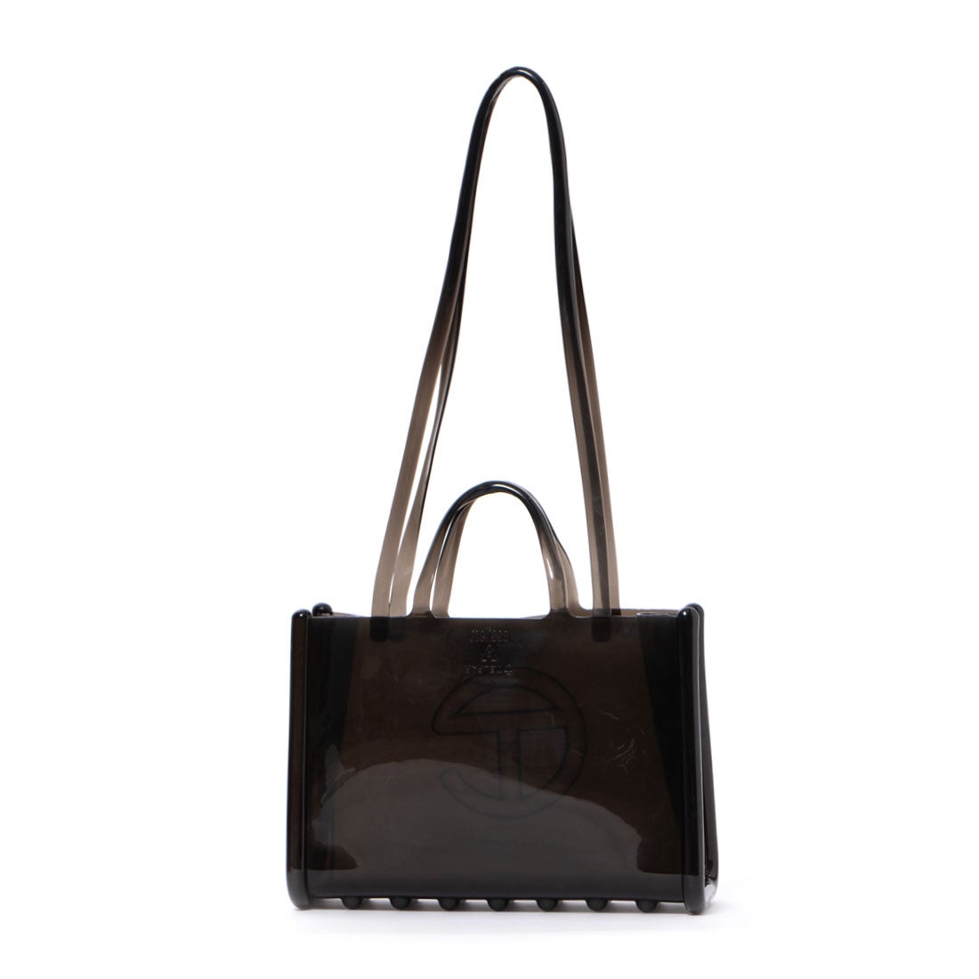 メリッサ melissa MELISSA LARGE JELLY SHOPPER BAG + TELFAR （CLEAR