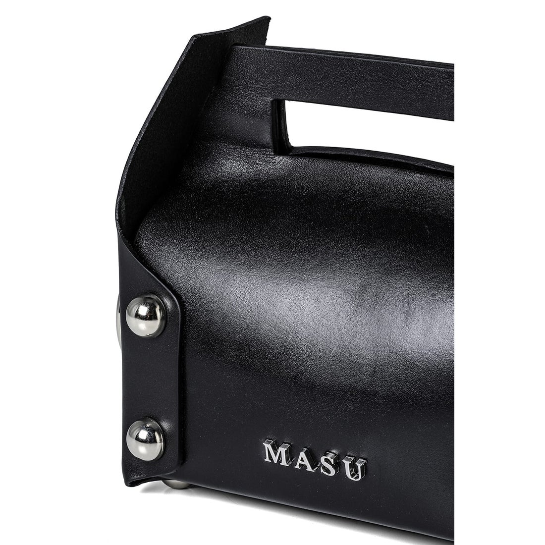 エムエーエスユー MASU Leather Cake Mini Bag （BLACK） 通販 大阪