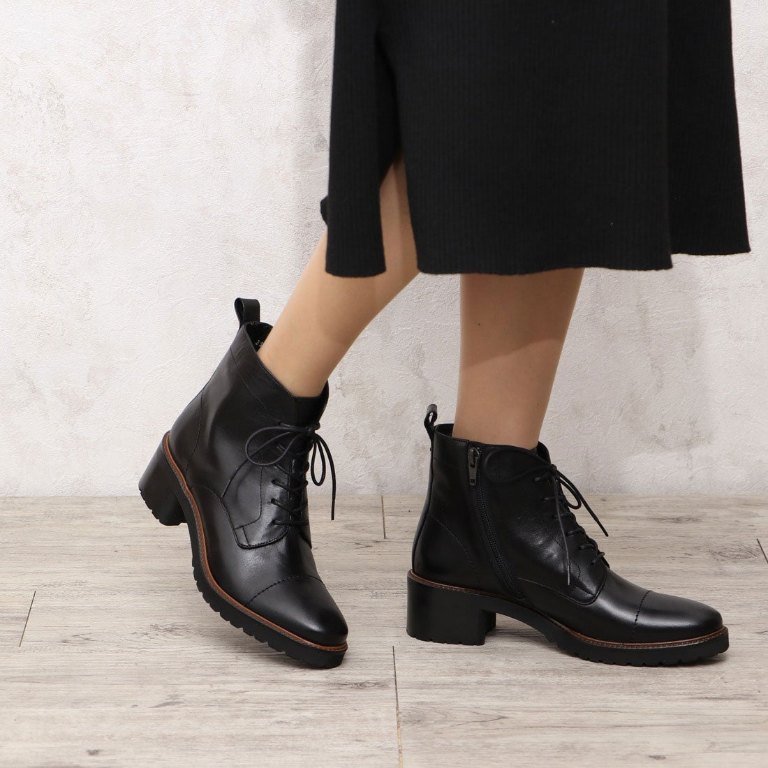 マーガレット・ハウエル アイデア MARGARET HOWELL idea レースアップ