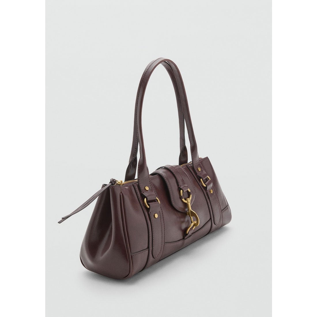 ハンドバッグ M-- AMAZONA （ダークブラウン） -MANGO - マンゴ公式