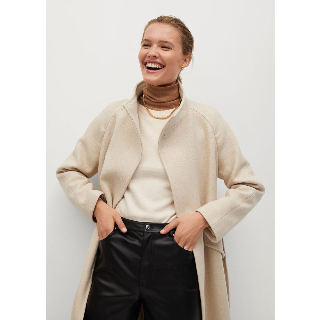 コート .-- VENUS （ライトベージュ） -MANGO - マンゴ公式オンライン