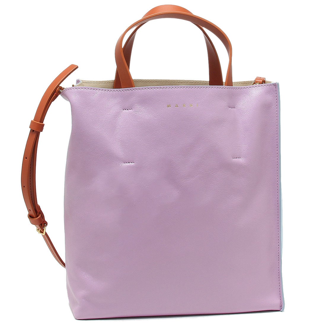 マルニ MARNI トートバッグ ショルダーバッグ ミュゼオ 2WAY ブルー