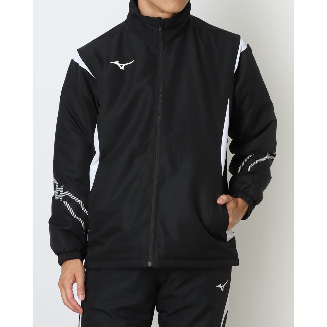 ミズノ MIZUNO メンズ 中綿ジャケット MCライン ブレスサーモ中綿