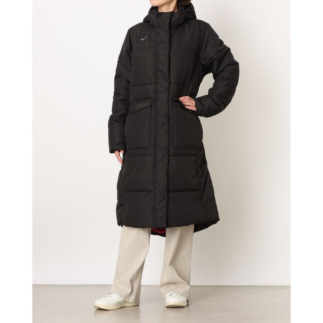 ミズノ MIZUNO レディース ベンチコート テックフィルブレスサーモ