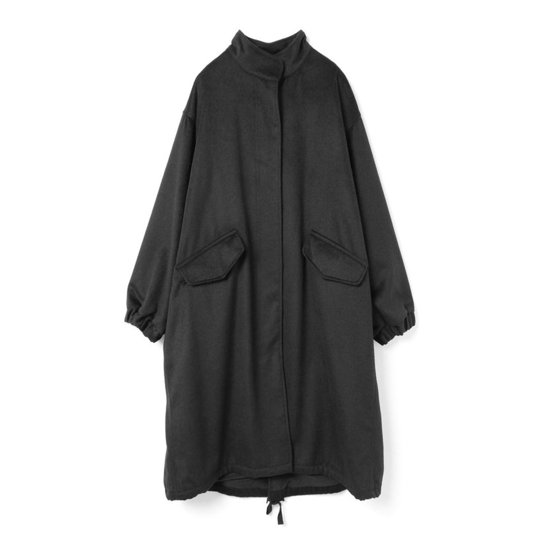 ミズイロインド mizuiro ind mizuiro ind ウールスタンドカラーモッズ