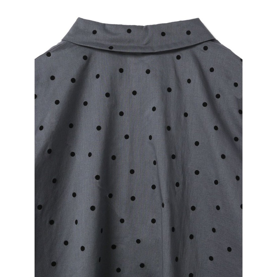 ミズイロインド mizuiro ind mizuiro ind フロッキードットプリント