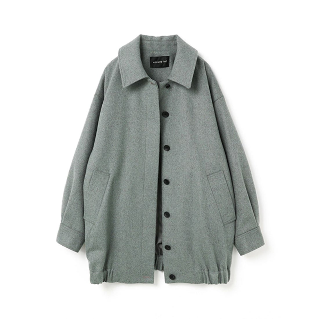 ミズイロインド mizuiro ind mizuiro ind ウールハリントンジャケット