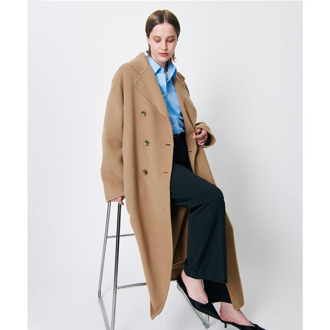 ノーク N.O.R.C ダブルロングリバーコート （キャメル