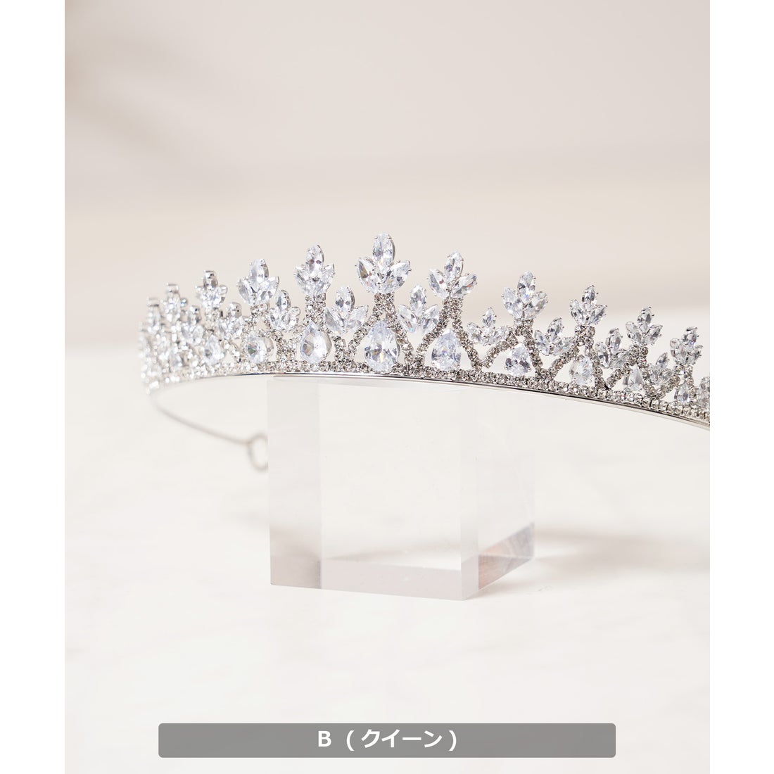 ワンフォークロージング 1111clothing クリスタル シルバー ティアラ