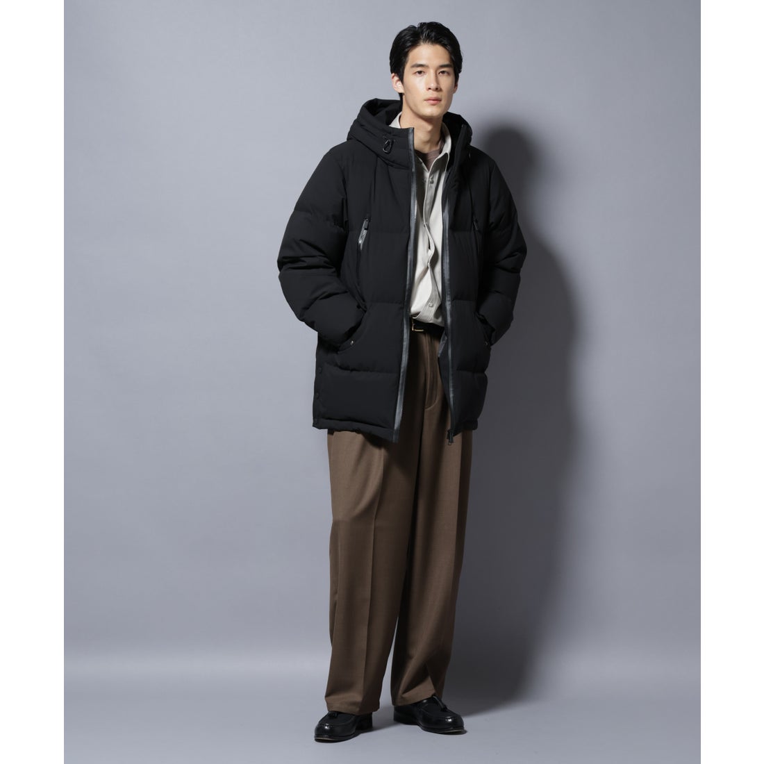 ナノ・ユニバース NANO universe 「西川ダウン（R）」SOLOTEXダウン