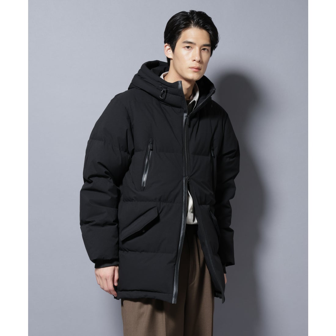 ナノ・ユニバース NANO universe 「西川ダウン（R）」SOLOTEXダウン