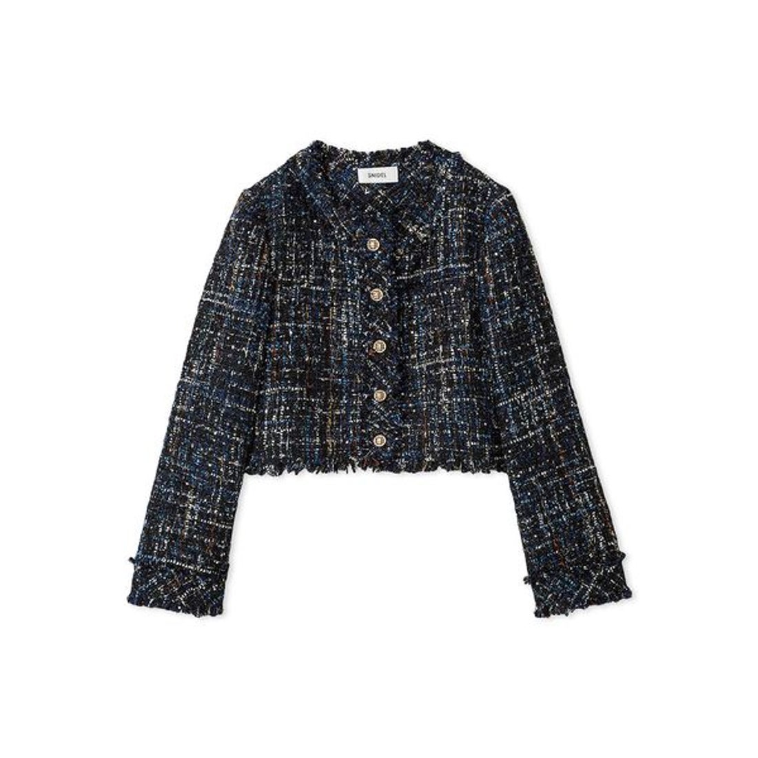 スナイデル SNIDEL ツイードジャケット （NVY） - ファッション通販 d